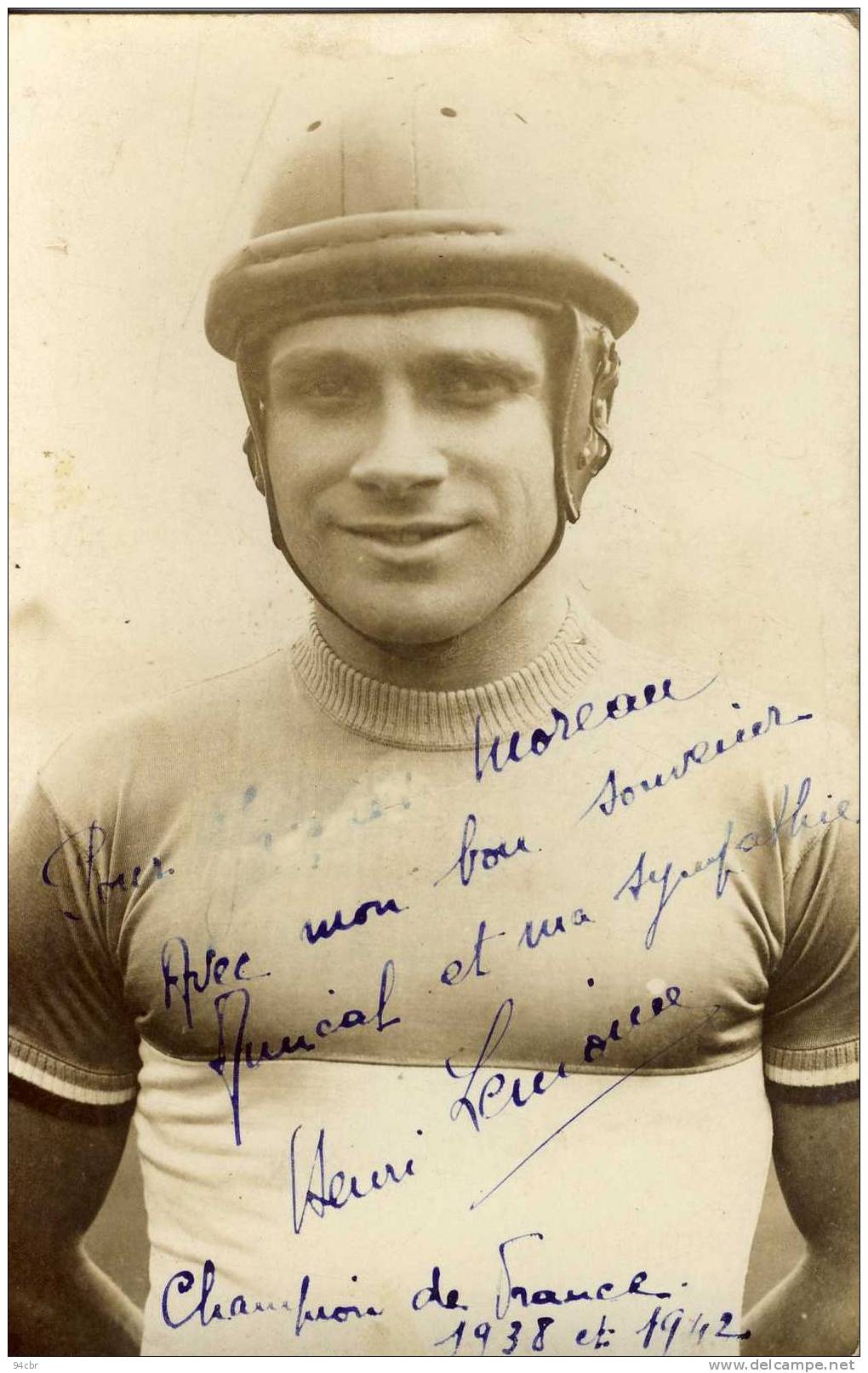 CPA (CYCLISME)     HENRI LEMOINE Champion De France 1938 -1942 - Cyclisme