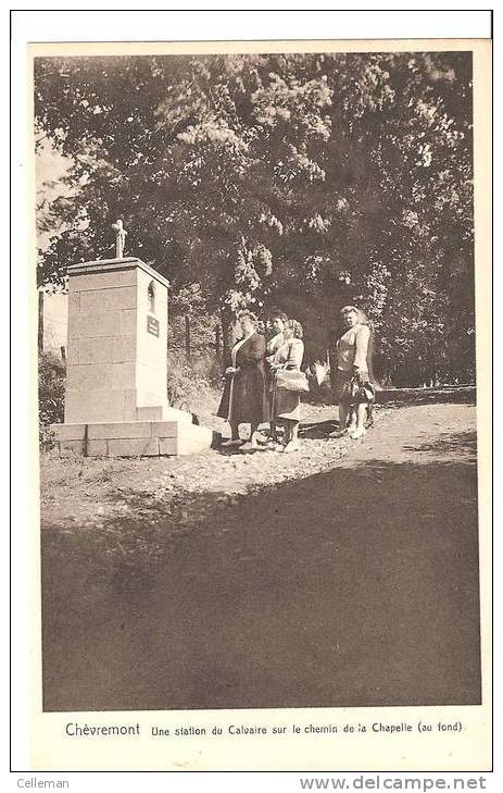 Chevremont Une Station Du Calvaire Sur Le Chemin De La Chapelle (b1414) - Chaudfontaine