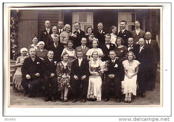 GOOD OLD Photo / Postcard - Wedding - Noces