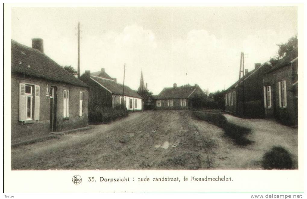 Kwaadmechelen - Oude Zandstraat( De Belgische Landschapen: De Kempen ) - Ham