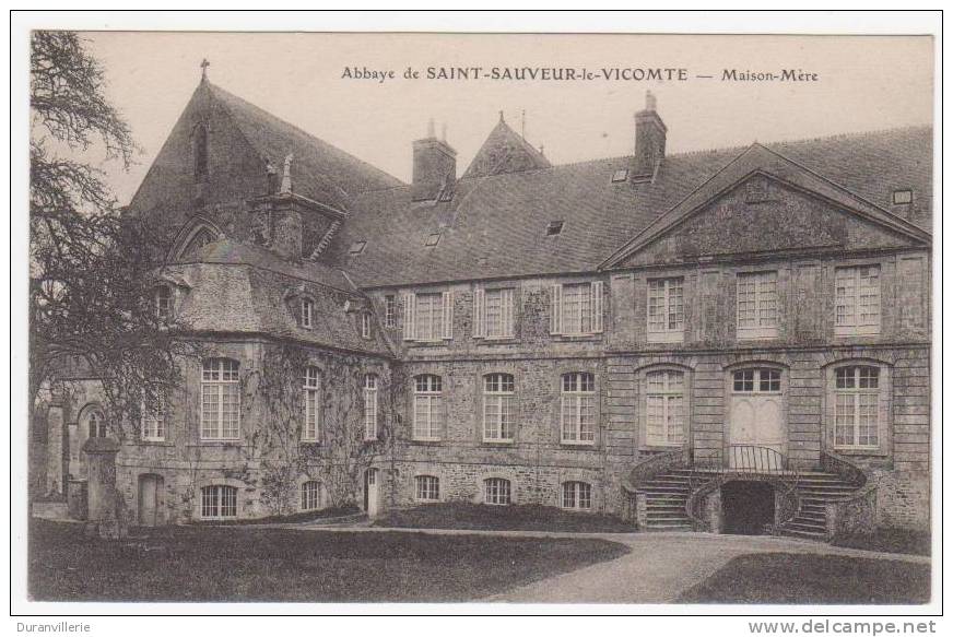 50 - Abbaye De SAINT-SAUVEUR-LE-VICOMTE - Maison-mére - Saint Sauveur Le Vicomte