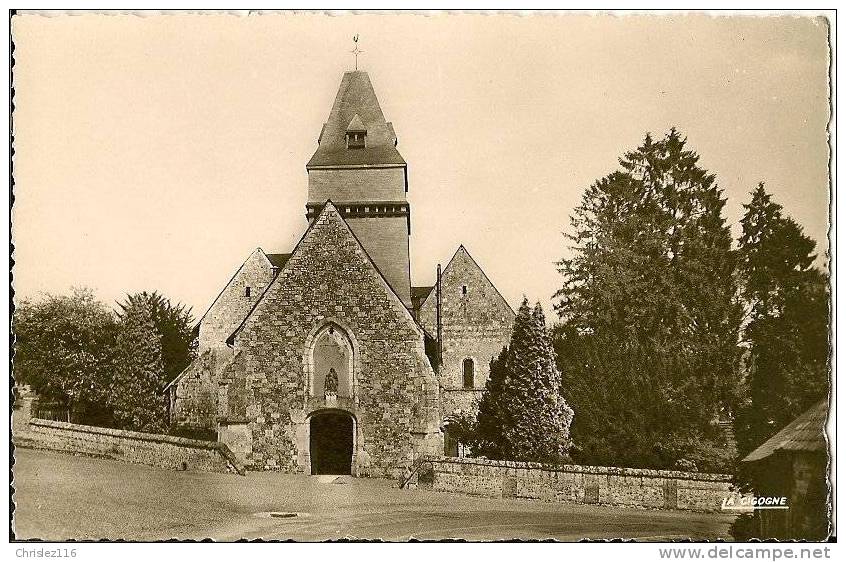 27 LYONS LA FORET L'église  Beau Plan  CPSM - Lyons-la-Forêt