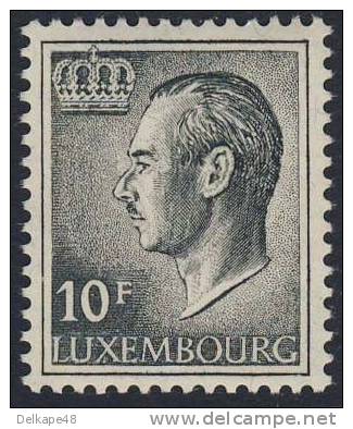 Luxemburg Luxembourg 1975 Mi 899 Ya YT 853 Fosfor **  Großherzog /Grand Duc Jean De Luxembourg / Grand Duke - Unused Stamps