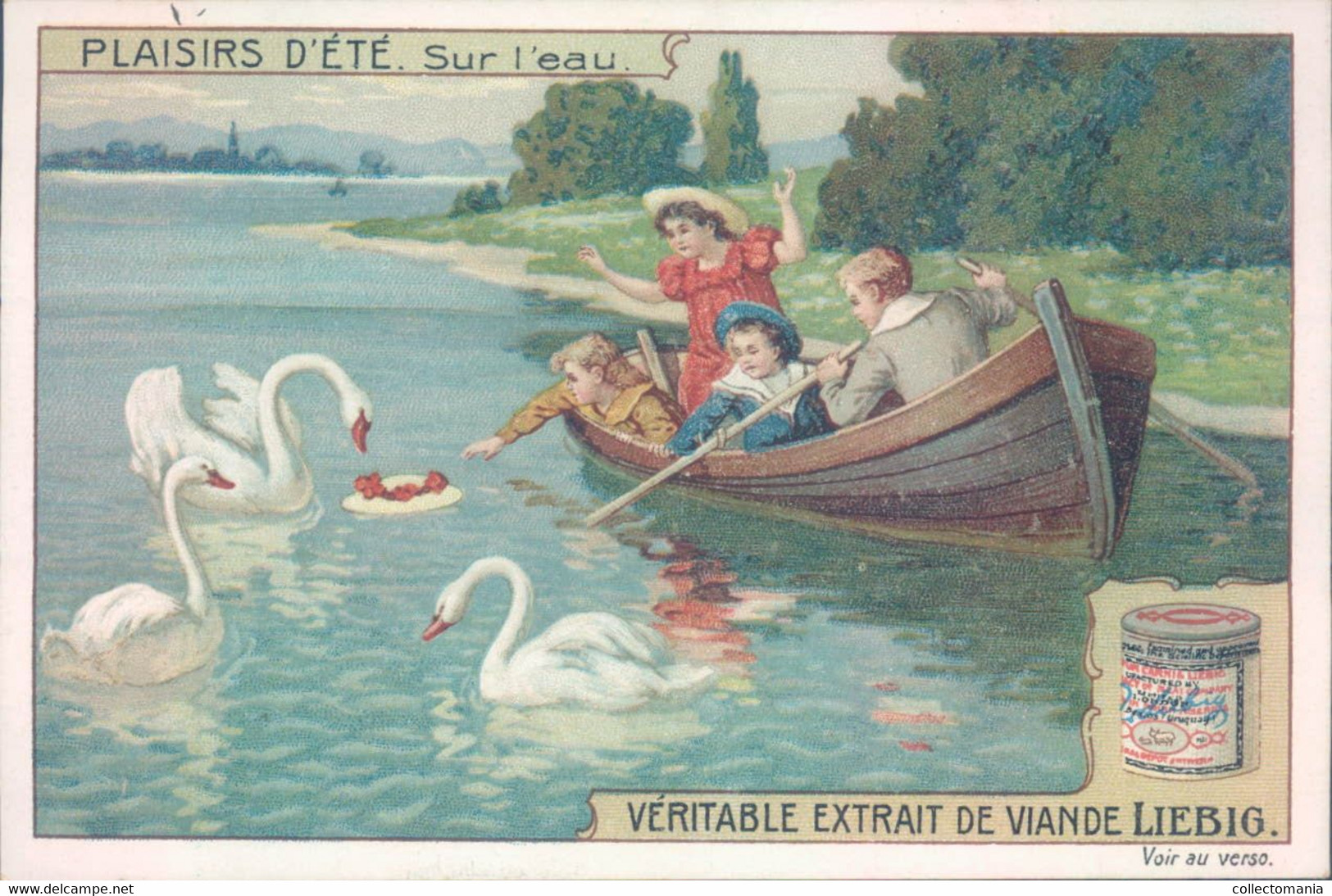 0991 Plaisirs D'ETE - Liebig 6 Cards Complete Set 1910,  Buy 20 Of Our Auctions And Get 20% Bonus ( 30 = - 30% Off ) - Liebig