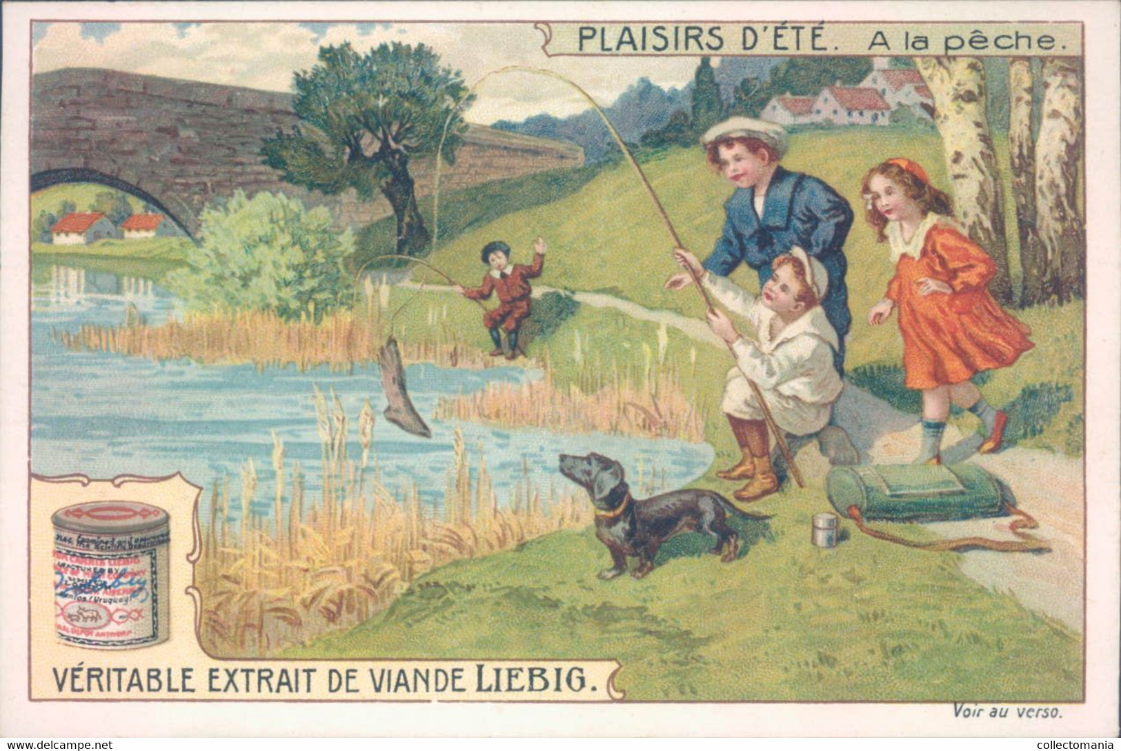 0991 Plaisirs D'ETE - Liebig 6 Cards Complete Set 1910,  Buy 20 Of Our Auctions And Get 20% Bonus ( 30 = - 30% Off ) - Liebig