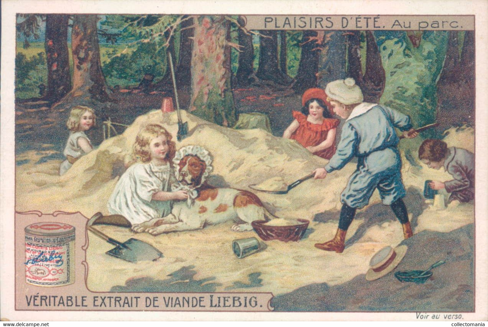 0991 Plaisirs D'ETE - Liebig 6 Cards Complete Set 1910,  Buy 20 Of Our Auctions And Get 20% Bonus ( 30 = - 30% Off ) - Liebig