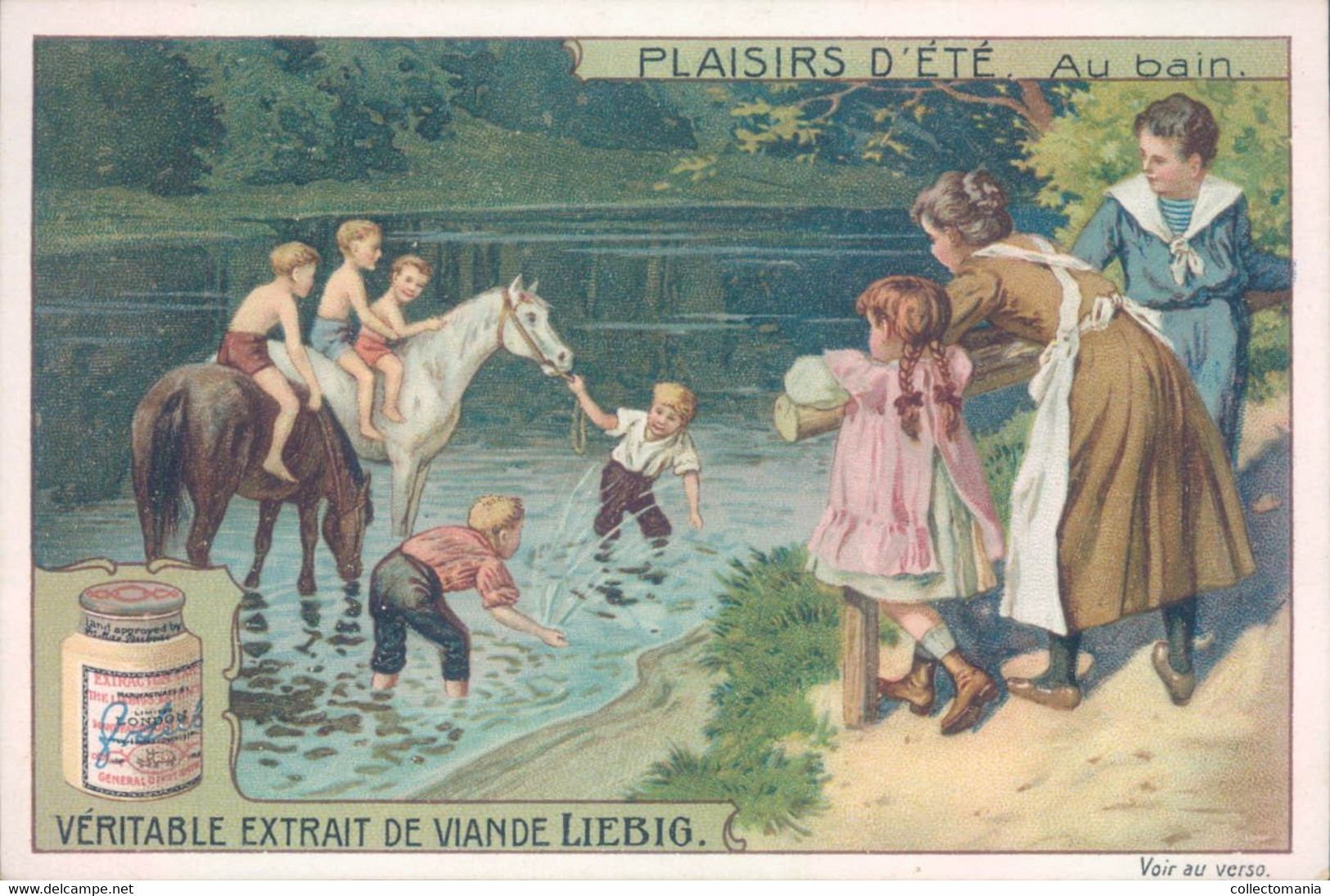 0991 Plaisirs D'ETE - Liebig 6 Cards Complete Set 1910,  Buy 20 Of Our Auctions And Get 20% Bonus ( 30 = - 30% Off ) - Liebig