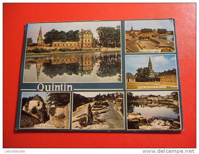 CPM OU CPSM-1970 (22-CÔTES D´ARMOR ) QUINTIN-MULTI-VUES- - Quintin