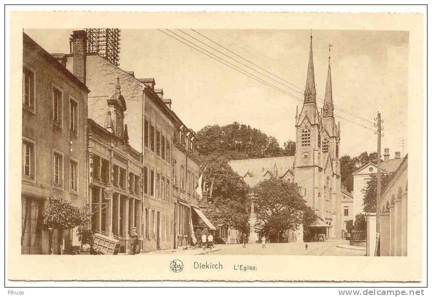 L374 :  DIEKIRCH : L 'Eglise - Diekirch