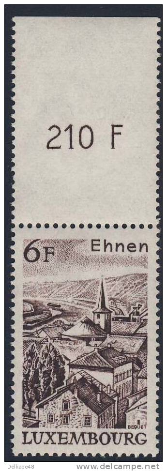 Luxemburg Luxembourg 1977 Mi 948 YT 898 **  Ehnen An Der Mosel / Moselle - City / Ville / Stadt - Unused Stamps