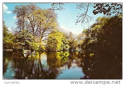 THE LAKE.  WORCESTER COLLEGE  . OXFORD. - Oxford