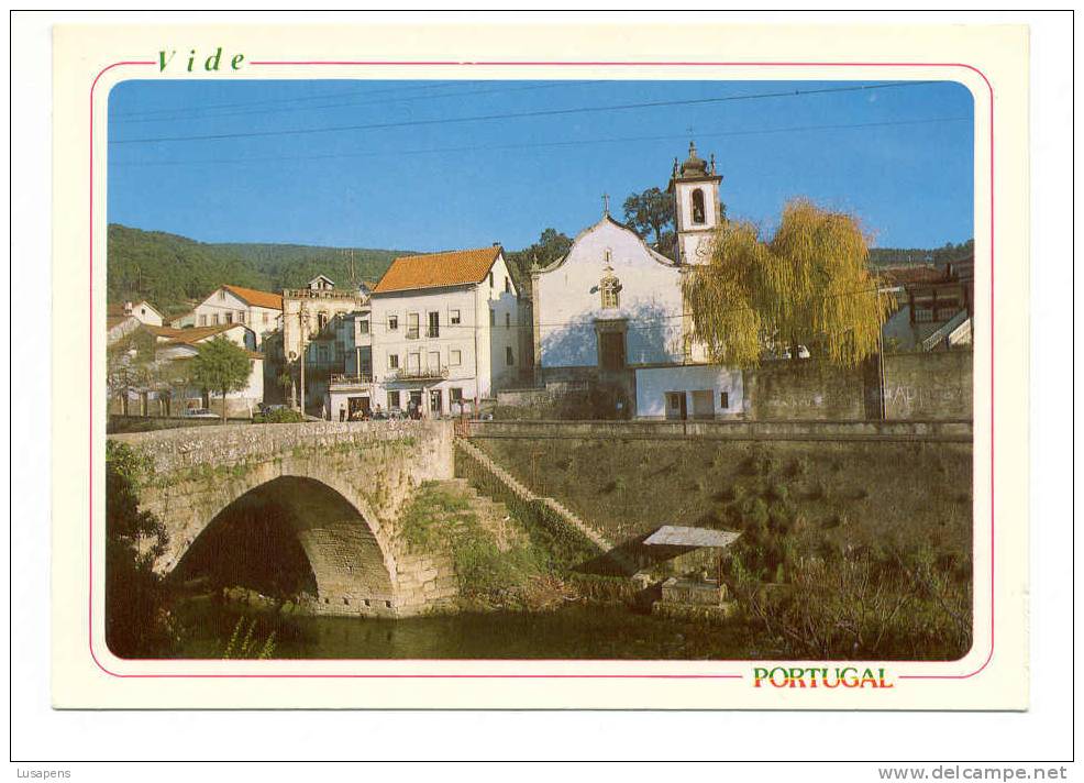Portugal Cor 3551 – VIDE - PONTE ROMANA (GUARDA) - Guarda