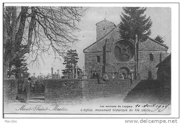 54 MONT ST MARTIN EGLISE MONUMENT HISTORIQUE KREMER - Mont Saint Martin