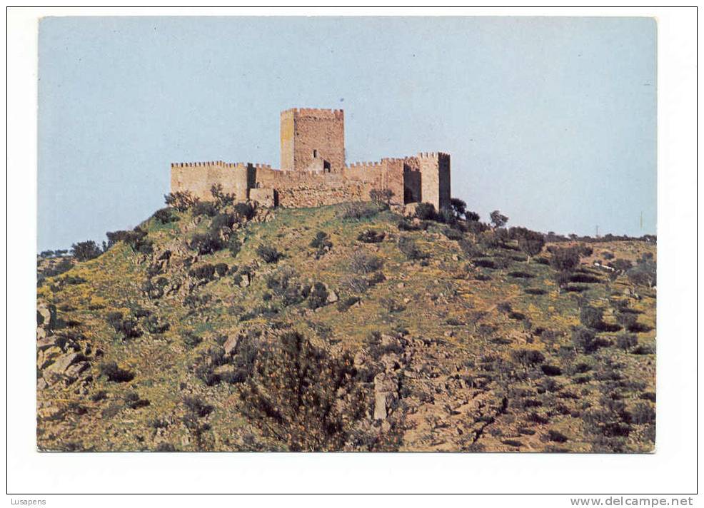 Portugal Cor 3584 – BELVER - GAVIÃO - ALTO ALENTEJO - CASTELO DOS CAVALEIROS DE MALTA 1194 - Portalegre