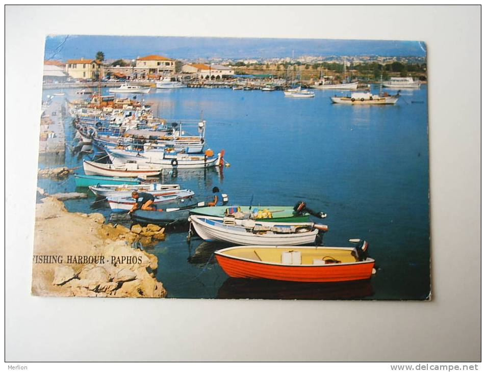Cyprus - PAPHOS -Fishing Harbour   CPM  - VF D42421 - Cyprus