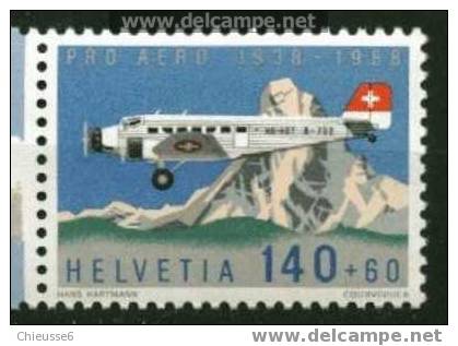 Suisse. PA ** N°  49 "pro Aéro - Unused Stamps