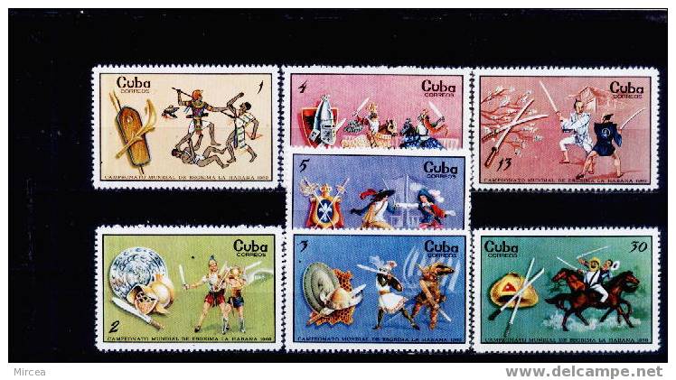 C4066 - Cuba 1969 -  Michel No.1508/14 Neufs** - Unused Stamps