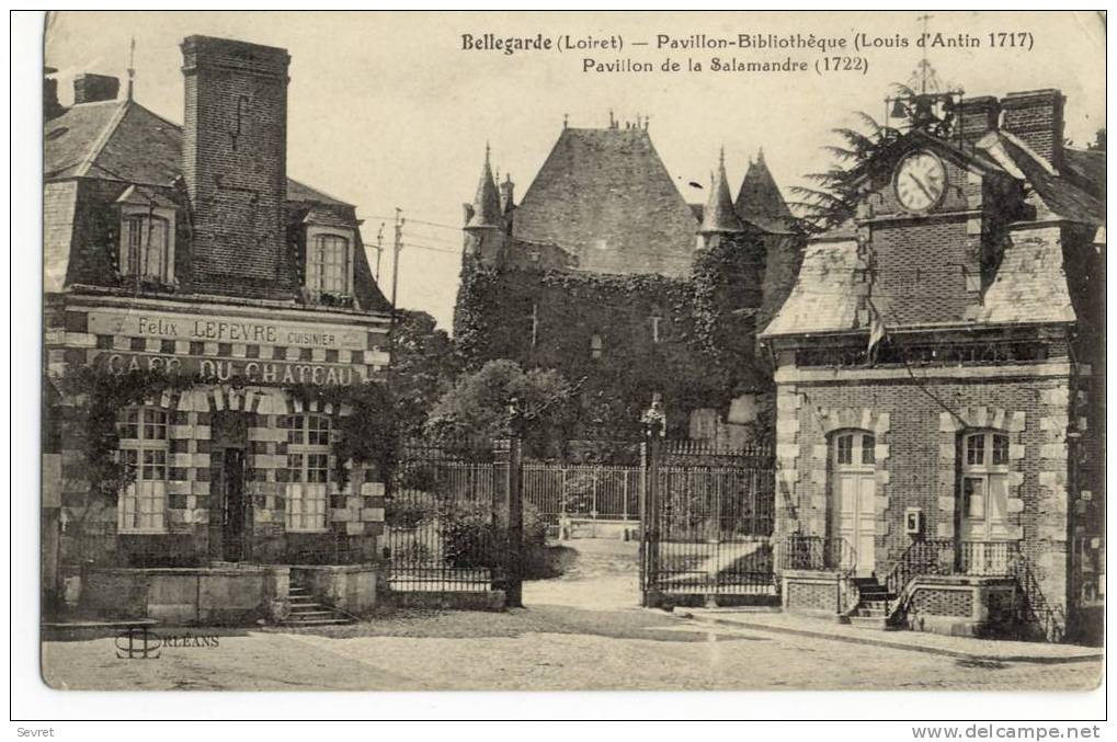 BEABELLEGARDE -Pavillon -Bibliothèque , Pavillon De La Salamandre  -Café Du Château - Sonstige & Ohne Zuordnung