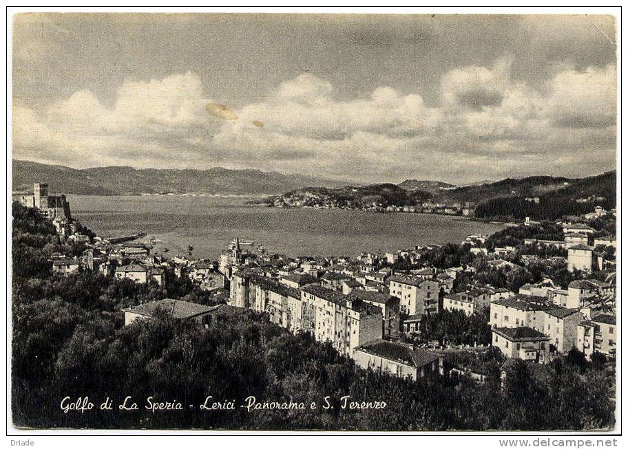 CARTOLINA FORMATO GRANDE DI LERICI LA SPEZIA - La Spezia