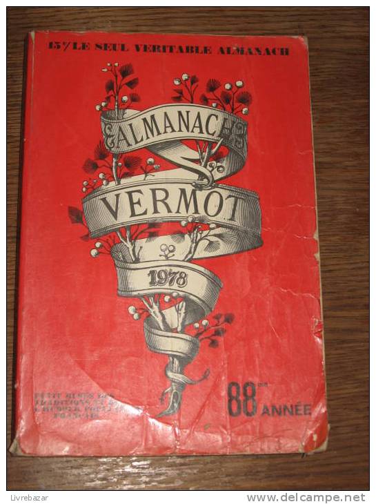 Ancien ALMANACH VERMOT 88ème Année PETIT MUSEE DES TRADITIONS ET DE L'HUMOUR POPULAIRES FRANCAIS - Vide