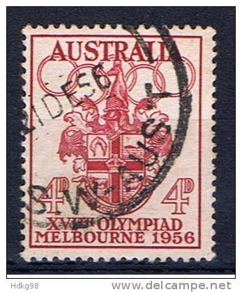 AUS+ Australien 1956 Mi 266 Olympische Spiele - Oblitérés