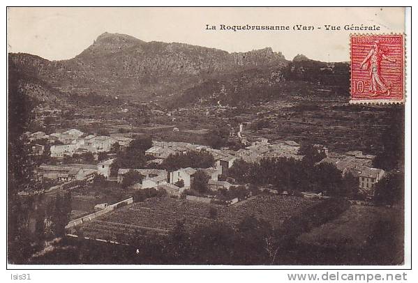 Dép 83 - Z275 - La Roquebrussanne - Vue Générale - Bon état Général - La Roquebrussanne