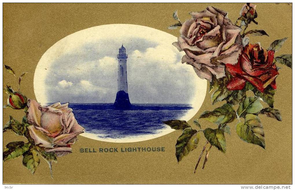CPA (ANGLETERRE)    BELLROCK  LIGHTHOUSE - Angus