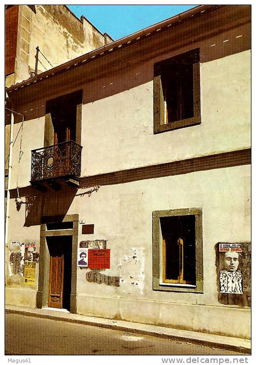 GHILARZA (ORISTANO) - LA CASA DI ANTONIO GRAMSCI - Oristano