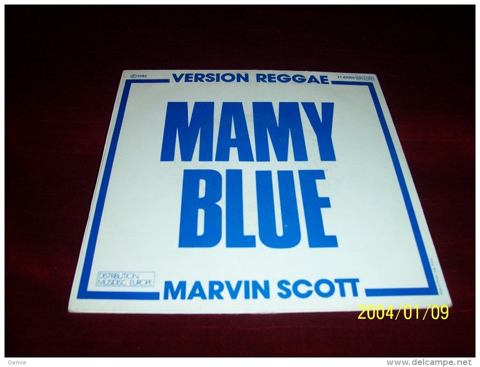 MARVIN  SCOTT   ° MAMY BLUE - Reggae