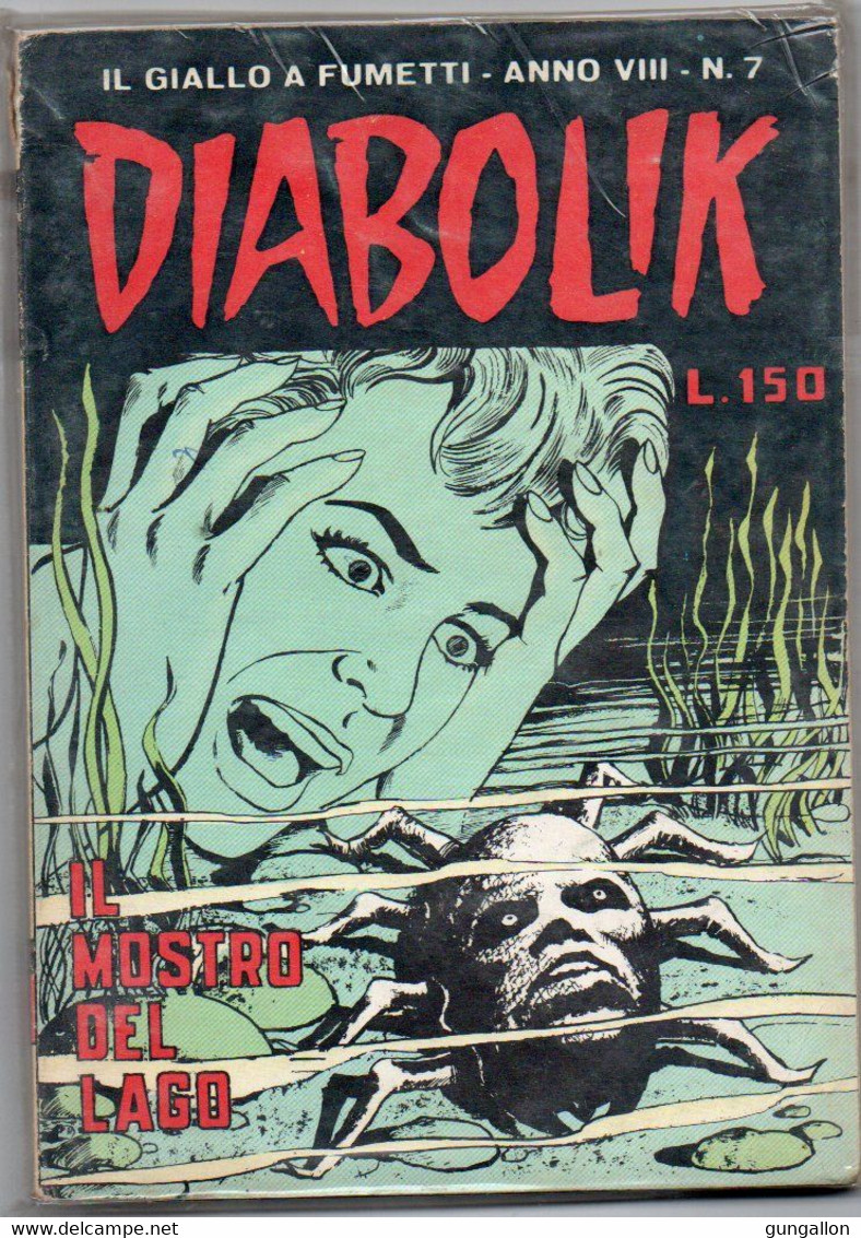 Diabolik Astorina 1969) Anno VIII°  N. 7 - Diabolik