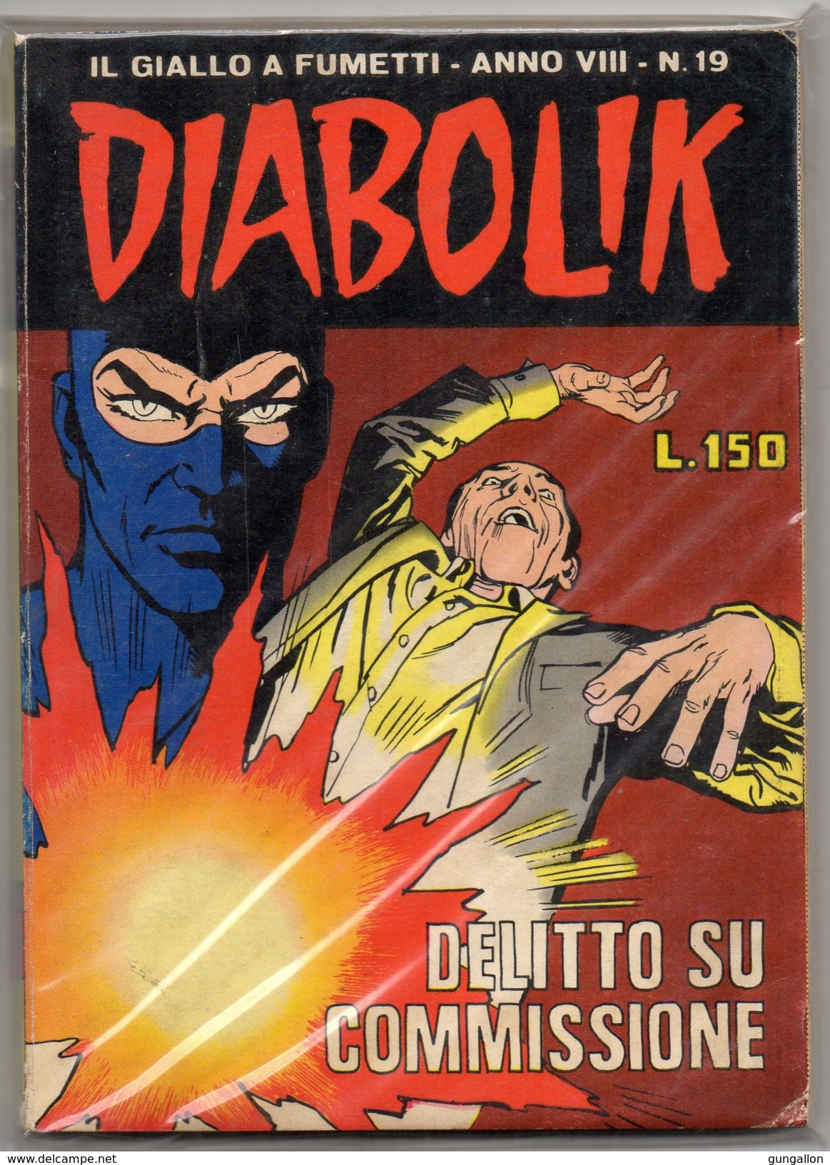 Diabolik (Astorina 1969) Anno VIII°  N. 19 - Diabolik