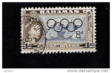 Bahamas - Yacht Racing - Surcharged With Olympic Rings - Tokyo Games 1964 - Scott # 202 - Bahamas (1973-...)