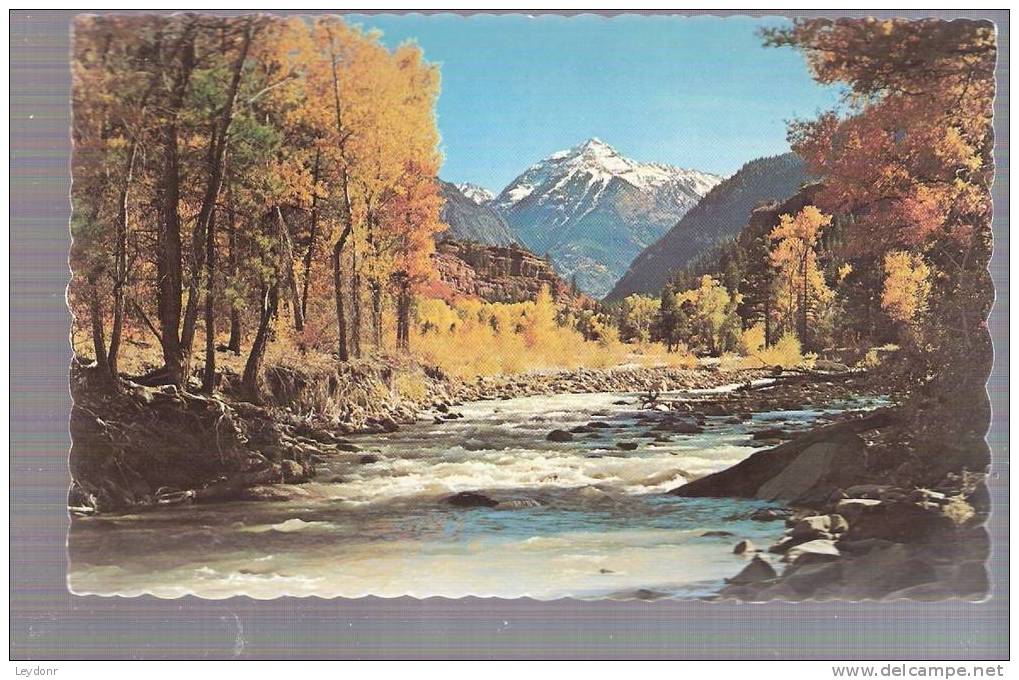 MT. Abram - Uncompahgre River, San Juan Mountains On Western Colorado, Between Silverton And Ouray - Otros & Sin Clasificación