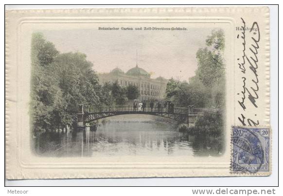 Hamburg Botanischer Garten Und Zoll-Directions- Gebäude - Harburg