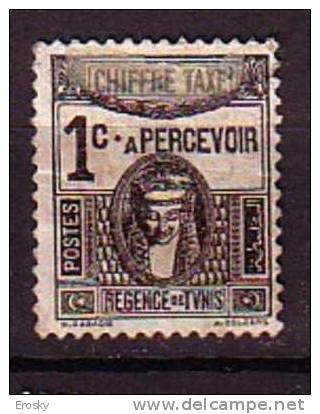 M4853 - COLONIES FRANCAISES TUNISIE TAXE Yv N°37 - Portomarken