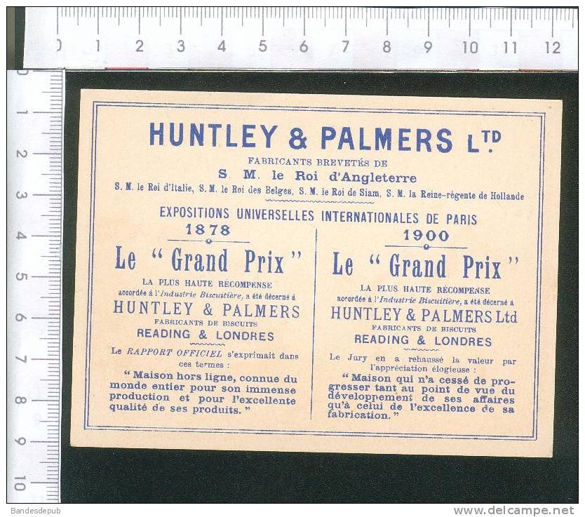 Huntley & Palmers Belle Chromo Thème Chasse Colonialisme Fusil  Léopard Cheval - Autres & Non Classés
