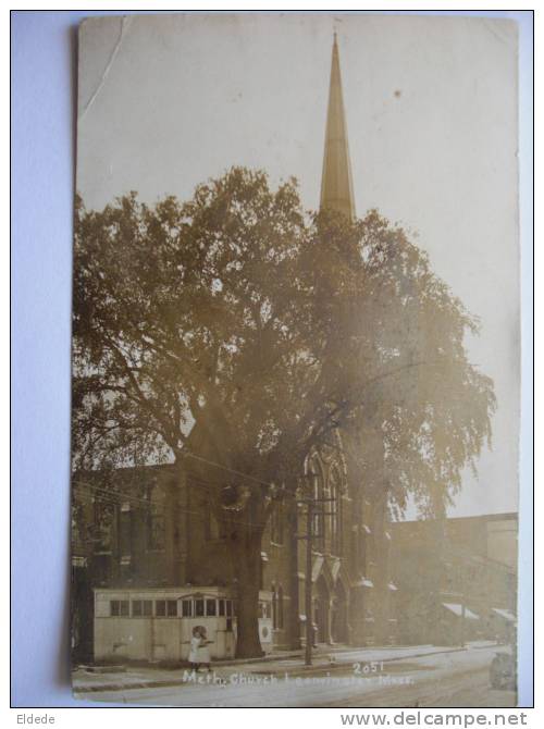 Methodist Church Leominster Real Photo - Autres & Non Classés