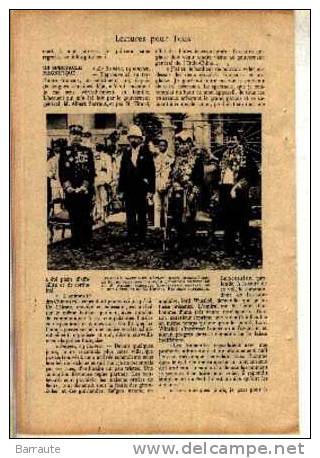 Feuillet Article Actualité De 1914 " LA CHINE A VOL D´ AVIATEUR " Mr KOUZMINSKY - Historische Documenten