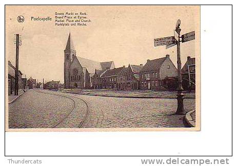 LANGEMARK POELCAPELLE POELKAPELLE GROTE MARKT GROOTE MARKT GRAND PLACE - Langemark-Poelkapelle