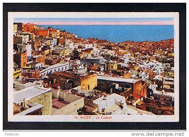 Early Postcard Alger Algiers Algeria - La Casbah Ex France Colony - Ref 278 - Algerien