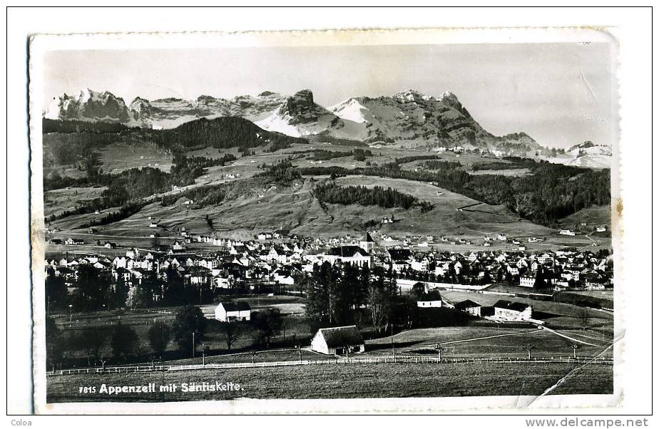 Appenzell Mit Santiskette - Zell