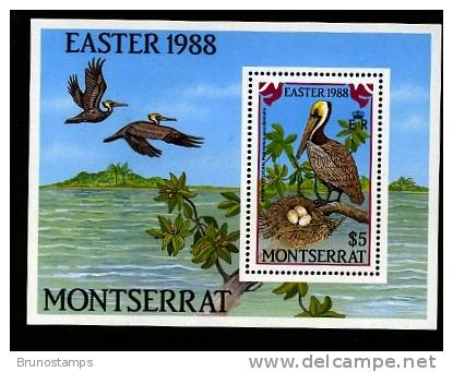 MONTSERRAT - 1988  EASTER  MS  MINT NH - Montserrat