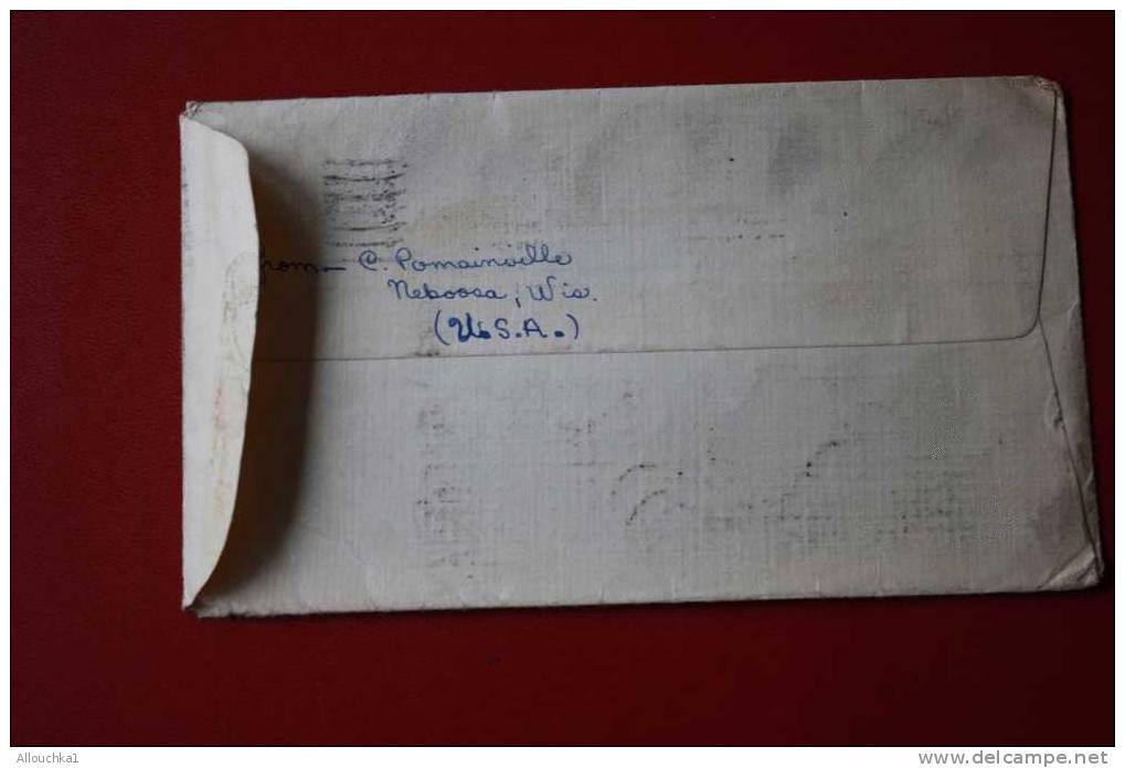 1931-MARCOPHILIE-LETTRE DES USA ETATS-UNIS D'AMERIQUE - DE: MADISON -WIS- POUR:MAZAN -VAUCLUSE - 84 -FRANCE - - Storia Postale