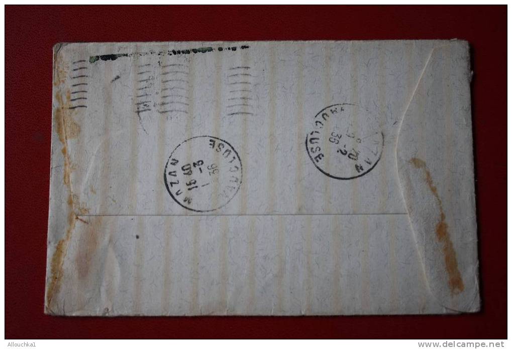 1936- MARCOPHILIE-LETTRE - DES USA -  ETATS-UNIS D´ AMERIQUE: SUPERIOR -WISCONSIN -POUR:MAZAN -VAUCLUSE - 84 -FRA - Storia Postale