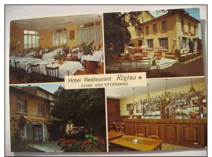 HOTEL RESTAURANT   REGINA   ARS SUR FROMENT - Ars-sur-Formans