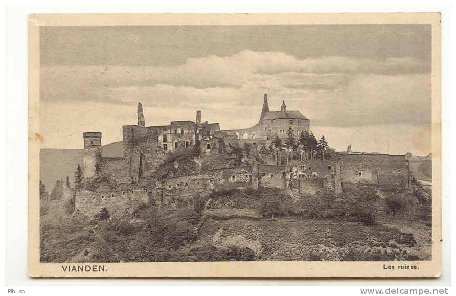 L460 :  VIANDEN : Les Ruines - Vianden