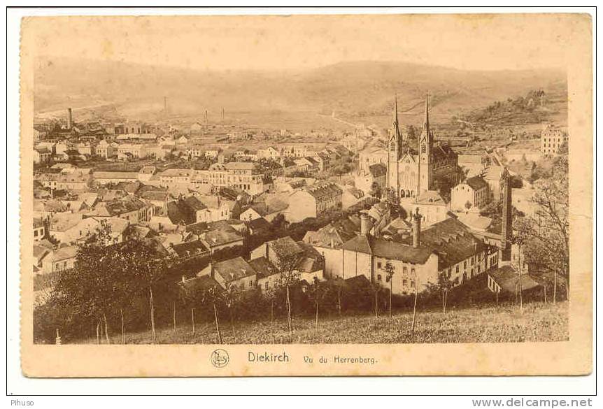 L481 :  DIEKIRCH : Vu Du Herrenberg - Diekirch