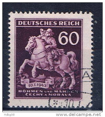 DR+ Böhmen & Mähren 1943 Mi 113 Tag Der Briefmarke - Used Stamps
