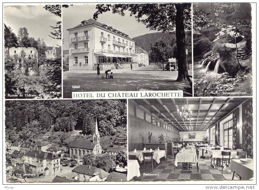 L447 : LAROCHETTE : Hotel Du Chateau ( 5 Picture Card) - Larochette