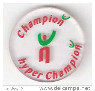 Jeton De Caddies Champion, Plastique Transparent, Diamètre 23,25 Mm - Einkaufswagen-Chips (EKW)